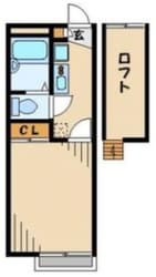 レオパレスベルグランデＢ２９８７０の物件間取画像